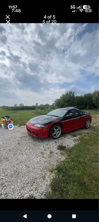 1998 Mitsubishi Eclipse 2nd Gen - Image 3 of 3