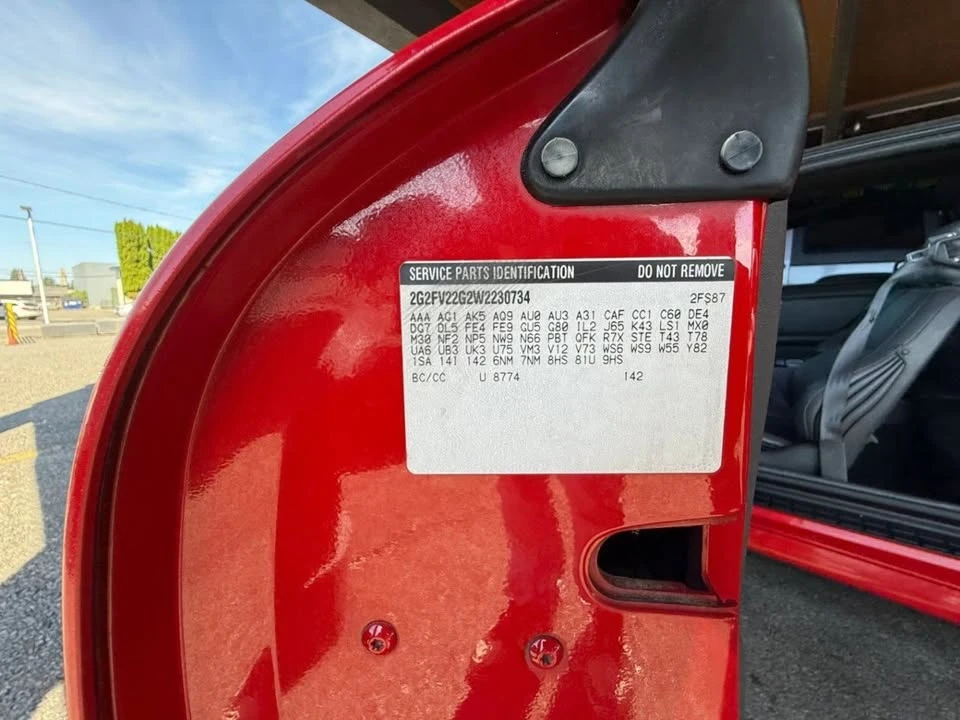 1998 Pontiac Firebird Formula 4th Gen - Image 12 of 20