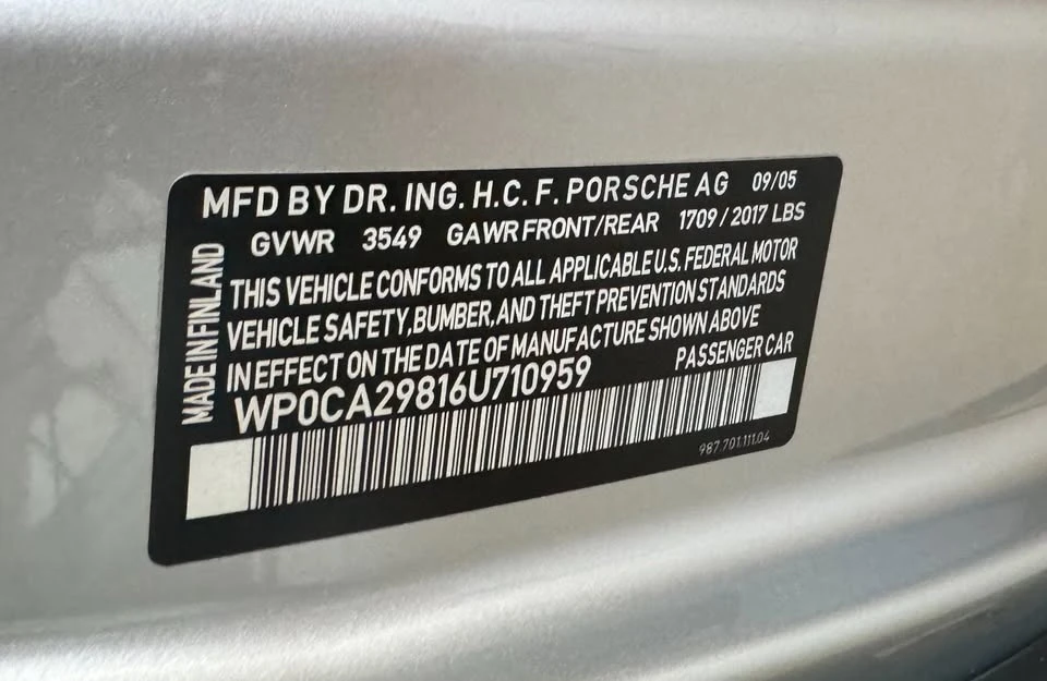 1998 Porsche 986 Boxster - Image 2 of 5