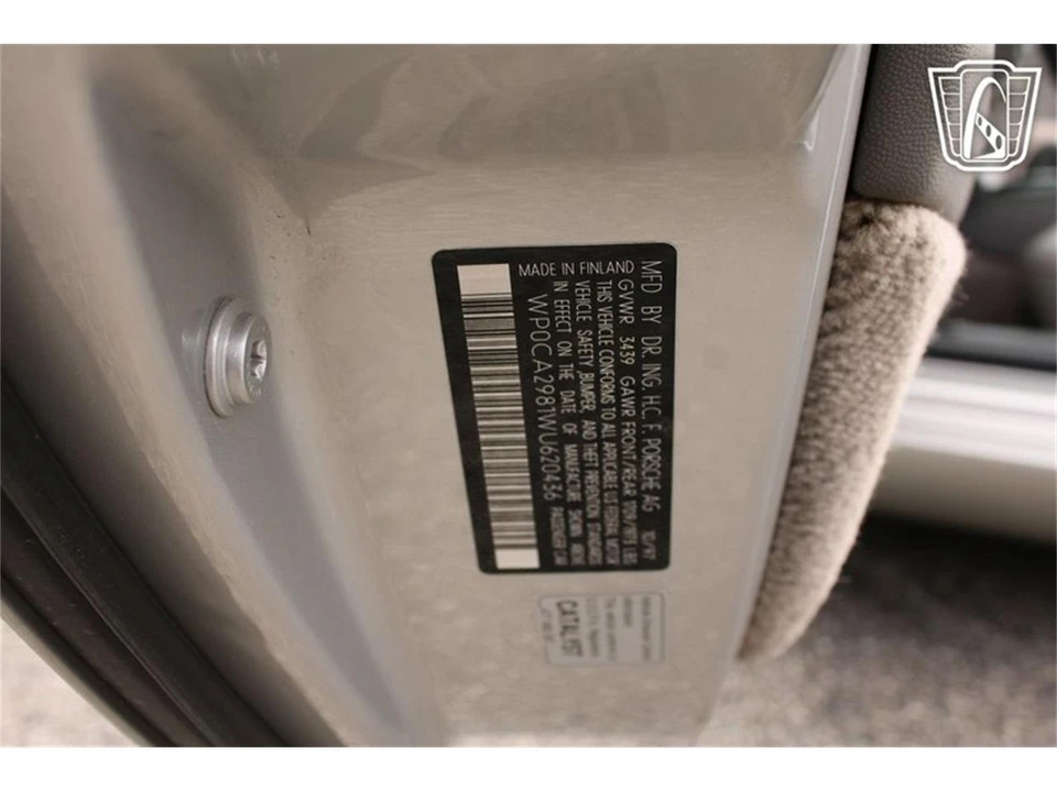 1998 Porsche 986 Boxster - Image 6 of 31