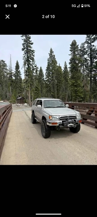 1998 Toyota 4Runner 3rd Gen - Image 8 of 8