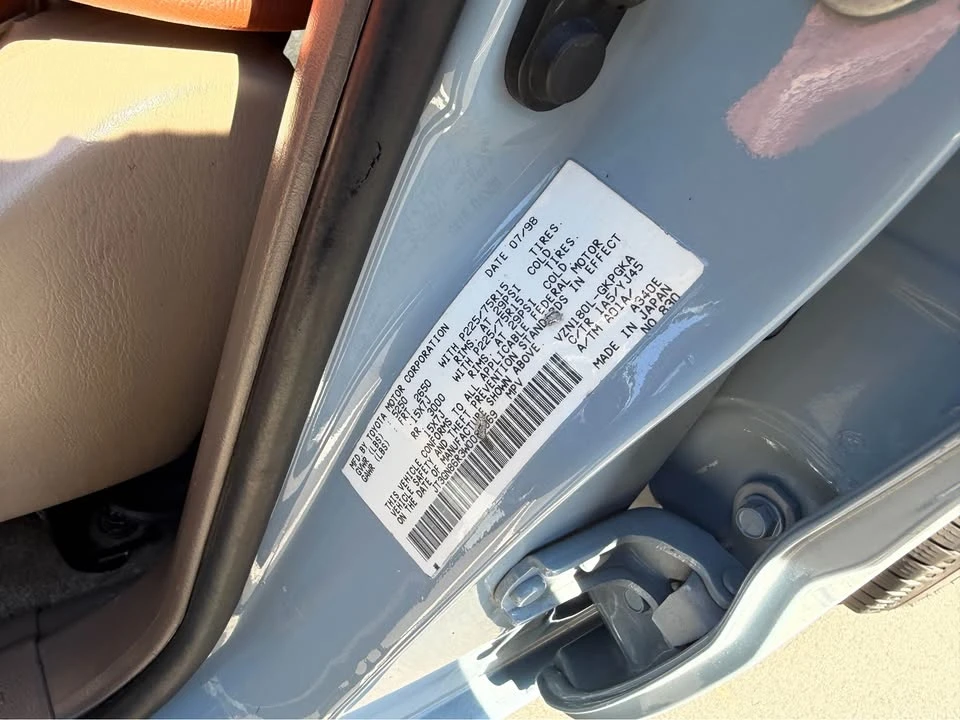 1998 Toyota 4Runner 3rd Gen - Image 20 of 20