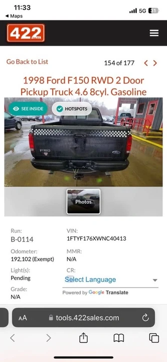 1998 Ford F-150 10th Gen - Image 4 of 9