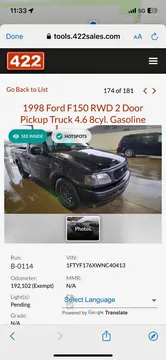 1998 Ford F150 NASCAR 50th Year Anniversary Edition