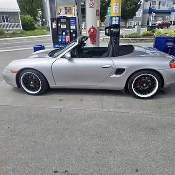 1998 porsche boxster 2.5 lt, 129972 km 13,500$