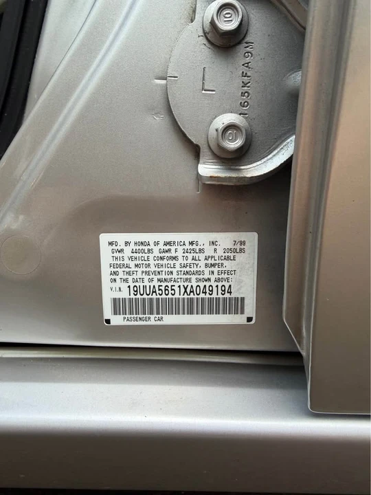 1999 Acura TL 2nd Gen - Image 13 of 21