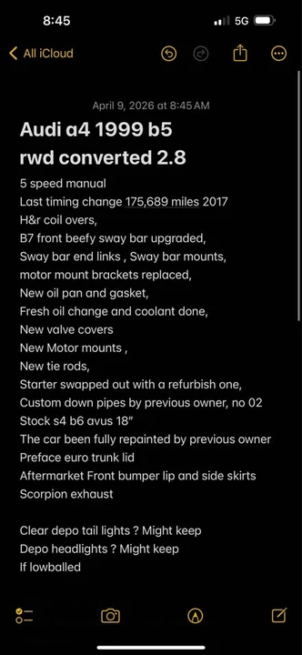 1999 Audi B5 A4 - Image 15 of 16