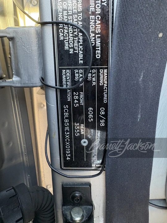 1999 Bentley Arnage - Image 13 of 20