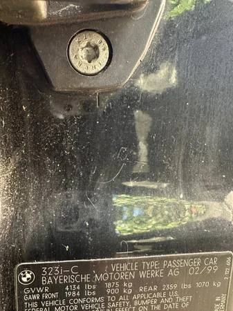 1999 BMW E36 3 Series - Image 20 of 20
