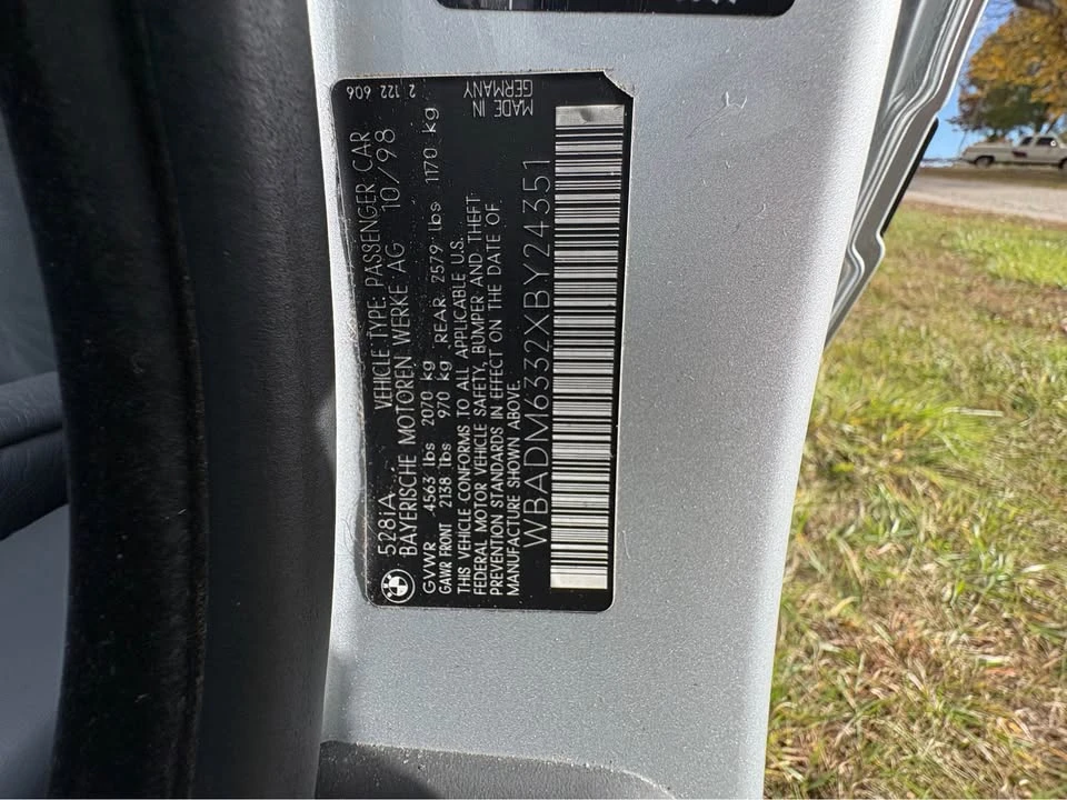 1999 BMW E39 5 Series - Image 19 of 19