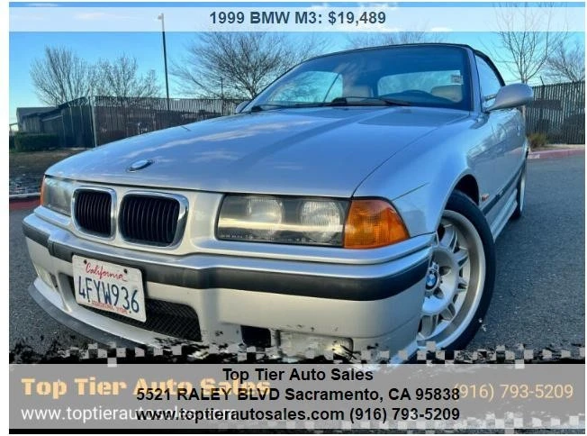 1999 BMW E36 M3 - Image 2 of 25