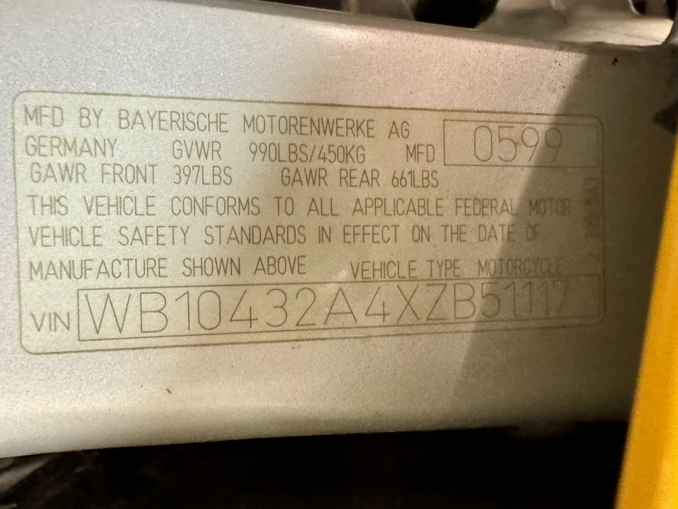 1999 BMW R1100 & R1150 & R1200 & R1250 & R1300 - Image 19 of 31