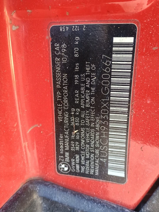 1999 BMW Z3 - Image 28 of 30