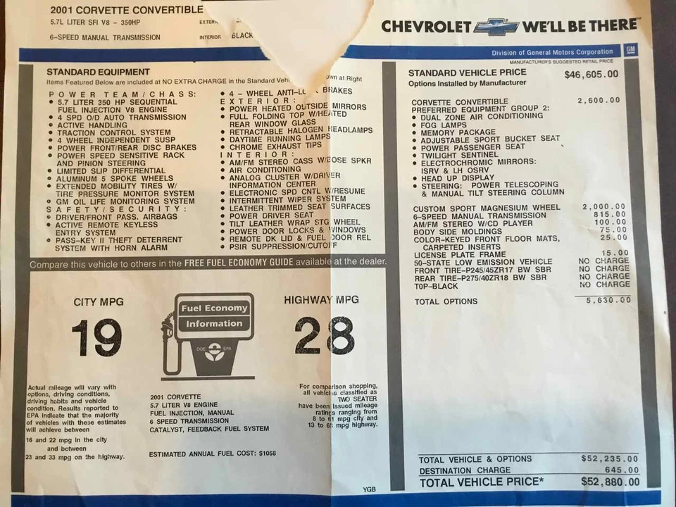 1999 Chevrolet Corvette C5 - Image 19 of 26