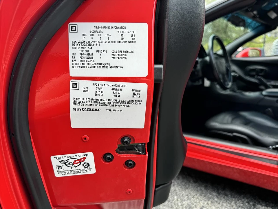 1999 Chevrolet Corvette C5 - Image 31 of 31