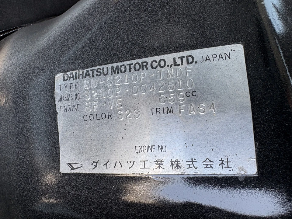 1999 Daihatsu Hijet - Image 19 of 31
