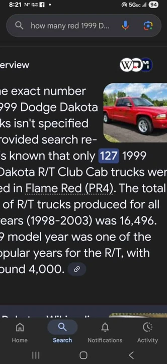 1999 Dodge Dakota 2nd Gen - Image 20 of 21
