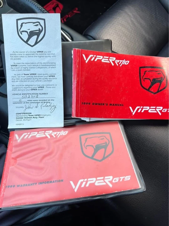 1999 Dodge Viper GTS 2nd Gen - Image 19 of 20