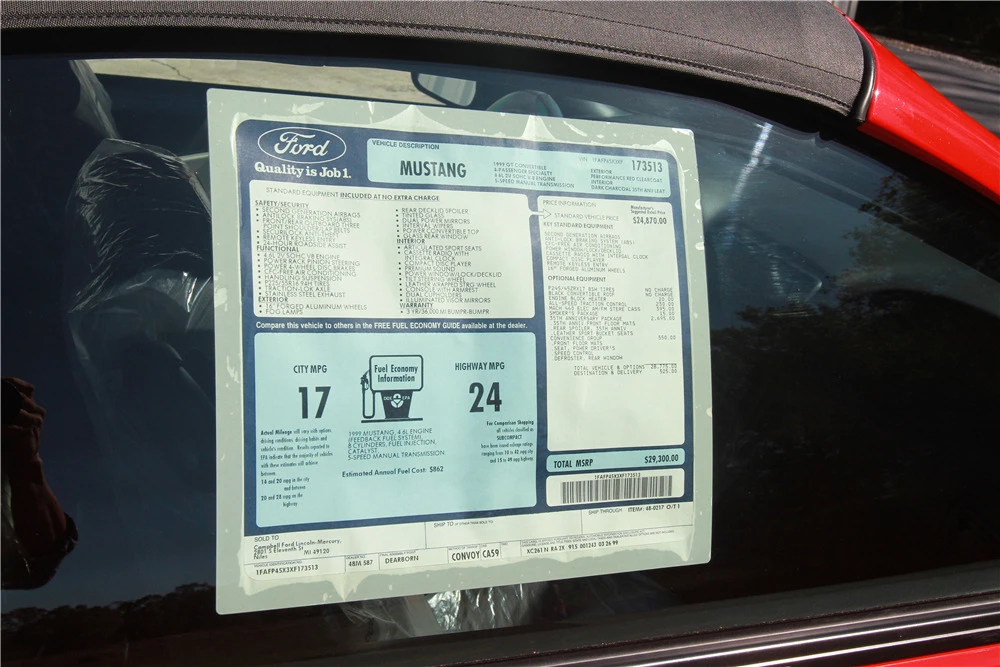 1999 Ford SN95 Mustang - Image 5 of 6
