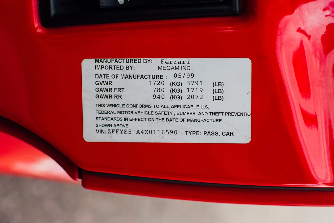 1999 Ferrari 360 Modena - Image 22 of 31