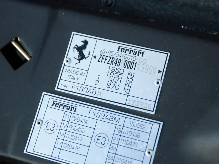 1999 Ferrari 550 Maranello - Image 30 of 31