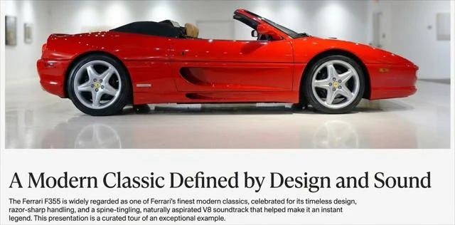 1999 Ferrari F355 Spider - Image 4 of 12