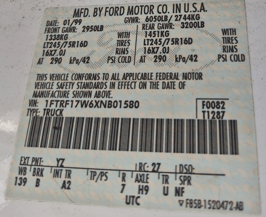 1999 Ford F-Series - Image 3 of 5