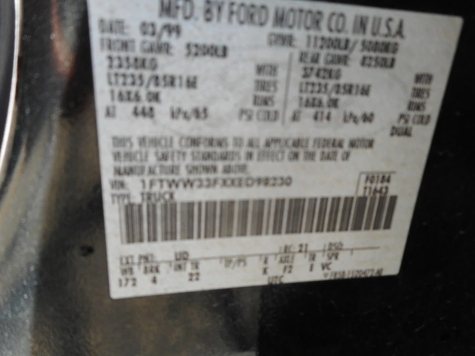 1999 Ford Super Duty 1st Gen - Image 10 of 21