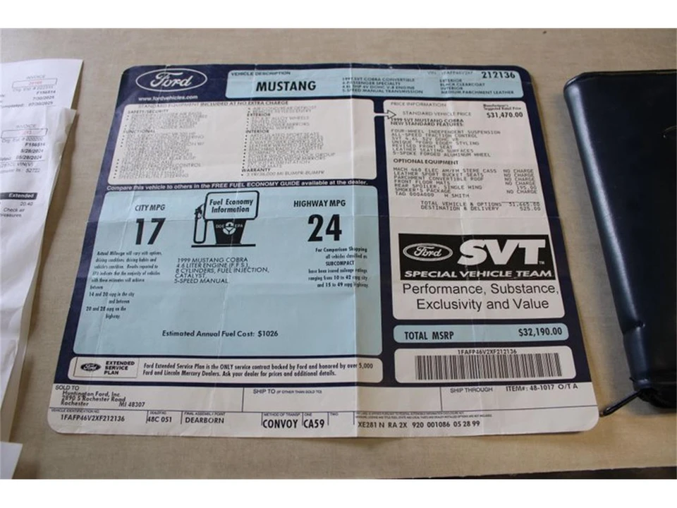 1999 Ford SN95 Mustang - Image 26 of 31