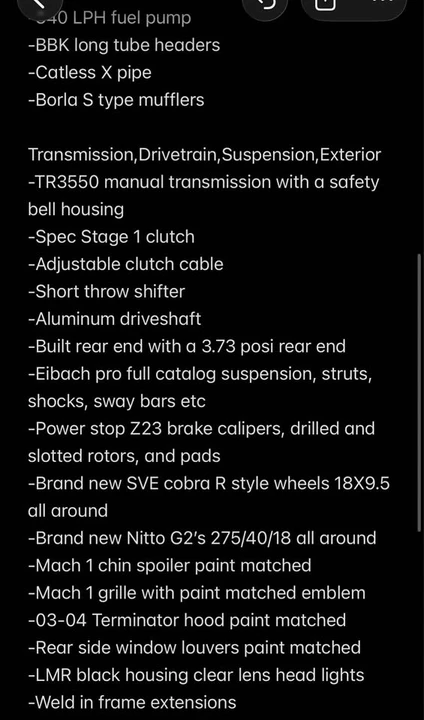 1999 Ford SN95 Mustang - Image 13 of 14