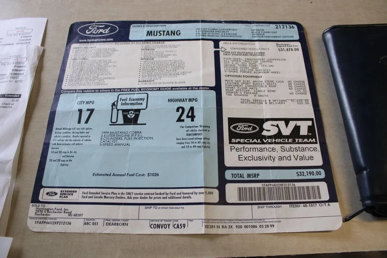 1999 Ford Mustang - Image 27 of 31
