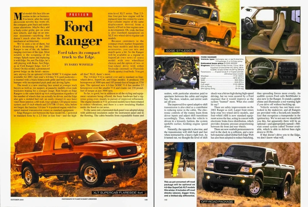 1999 Ford Ranger 3rd Gen - Image 3 of 21