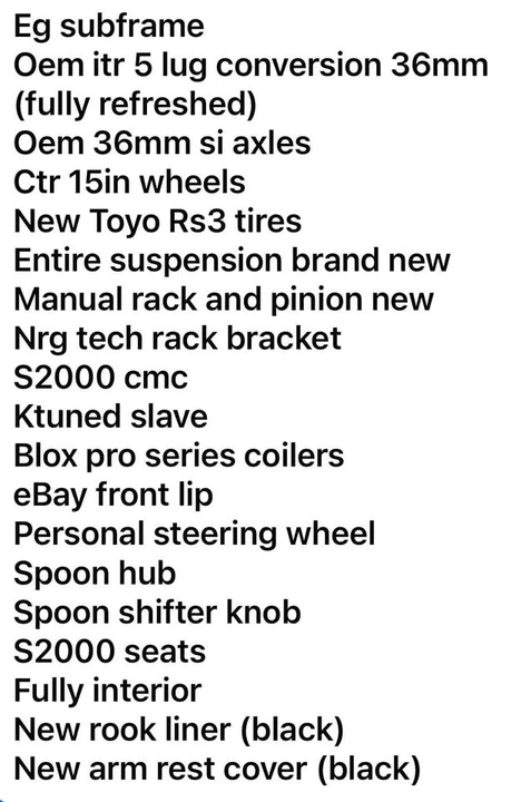 1999 Honda EK Civic - Image 13 of 13