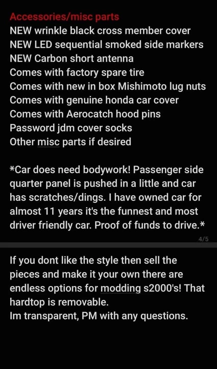 1999 Honda AP1 S2000 - Image 16 of 19