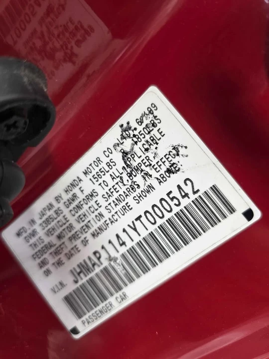 1999 Honda AP1 S2000 - Image 7 of 19