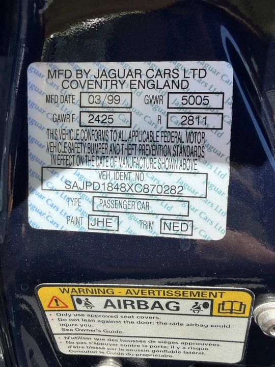 1999 Jaguar X308 XJR - Image 14 of 31