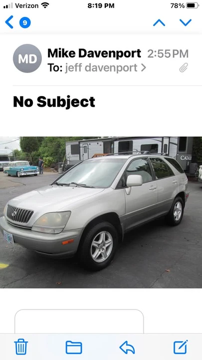 1999 Lexus RX 1st Gen - Image 2 of 8