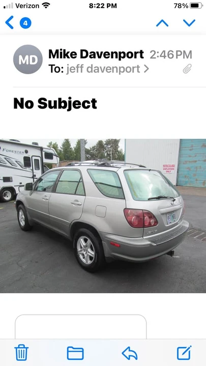1999 Lexus RX 1st Gen - Image 4 of 8