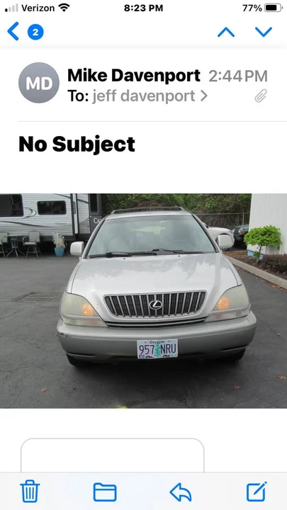 1999 Lexus RX 1st Gen - Image 3 of 8
