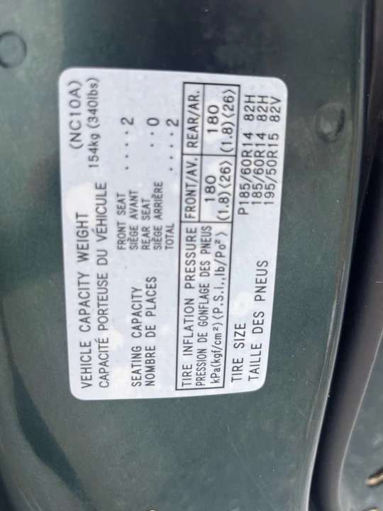 1999 Mazda NB MX-5 Miata - Image 24 of 24