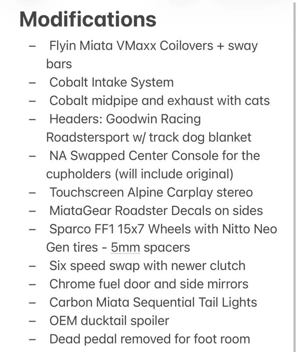 1999 Mazda NB MX-5 Miata - Image 16 of 17
