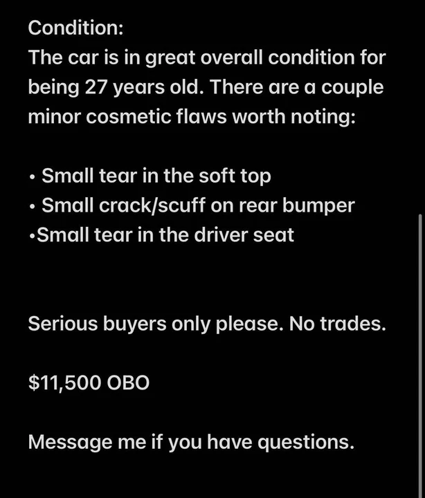 1999 Mazda NB MX-5 Miata - Image 16 of 17