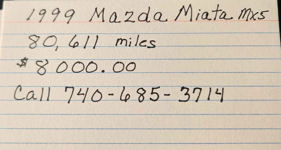 1999 Mazda NB MX-5 Miata - Image 3 of 3