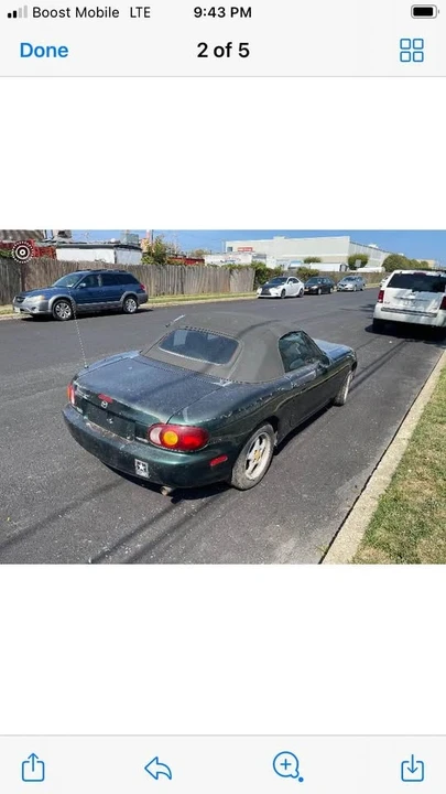 1999 Mazda NB MX-5 Miata - Image 4 of 5