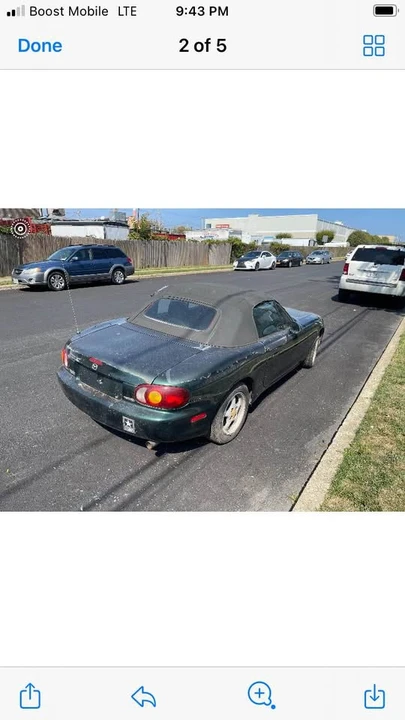 1999 Mazda NB MX-5 Miata - Image 4 of 4