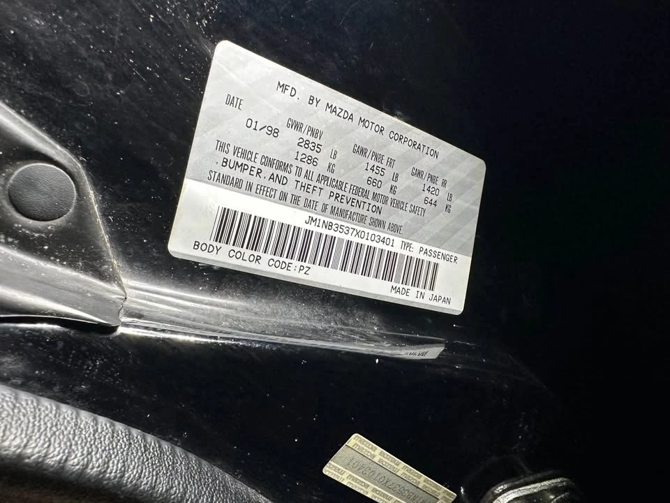1999 Mazda NB MX-5 Miata - Image 14 of 14