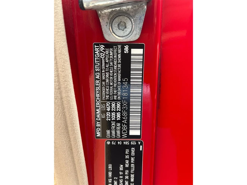 1999 Mercedes-Benz R129 SL-Class - Image 24 of 31