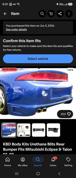 1999 Mitsubishi Eclipse 2nd Gen - Image 8 of 10