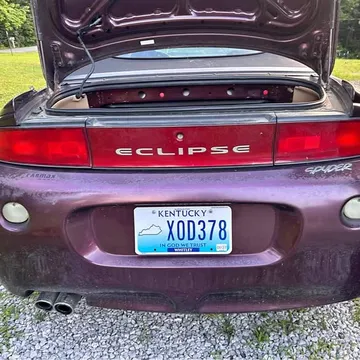1999 Mitsubishi Eclipse GS Spyder Convertible 2D