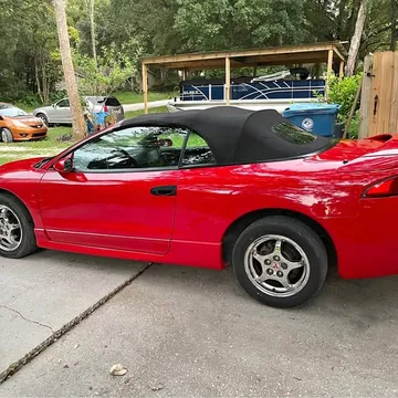 1999 Mitsubishi Eclipse GS-T Spyder Convertible 2D